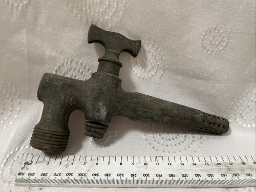 Vintage solid brass beer tap - brass,
