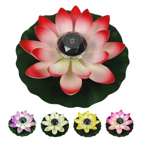 Floating lotus light solar - floating,