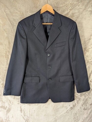 Mens navy blue blazer jacket - navy,