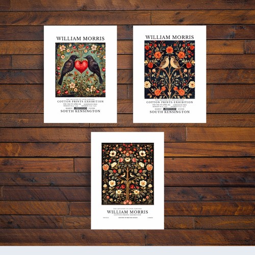 William morris style art print - morris,