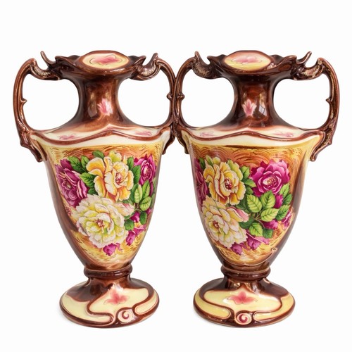 Pair victorian staffordshire - pair,