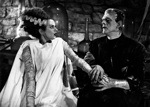 Elsa lanchester monochrome - lanchester,