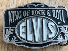 Elvis Presley belt Buckle USA