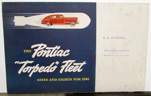 1941 pontiac original sales - 1941,