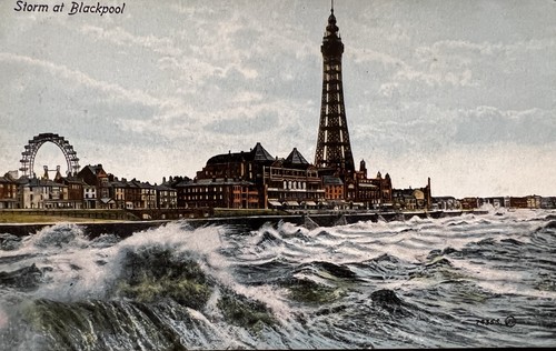 Storm blackpool tower - at, sea