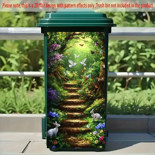 Wheelie bin sticker - bin,