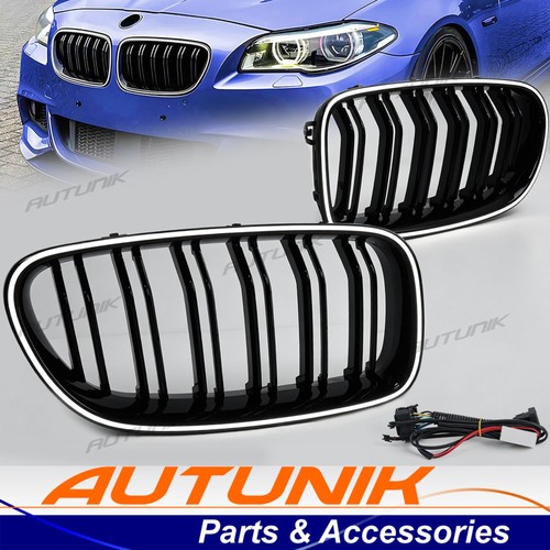 Gloss black led front bumper - gloss,