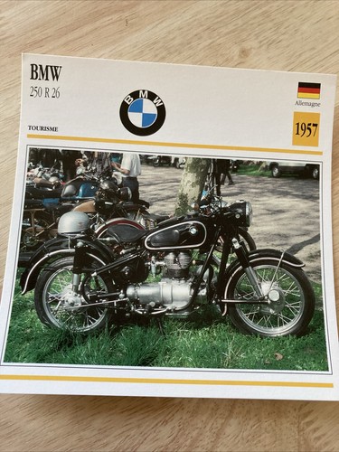 Bmw 250 r26 1957 motorcycle - bmw,