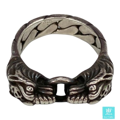 Gucci double tiger head ring - tiger,