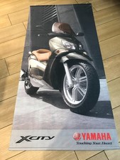 YAMAHA X-CITY BANNER POSTER