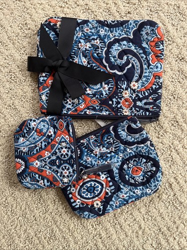 Vera bradley pouch cosmetic - vera, 3-pouch