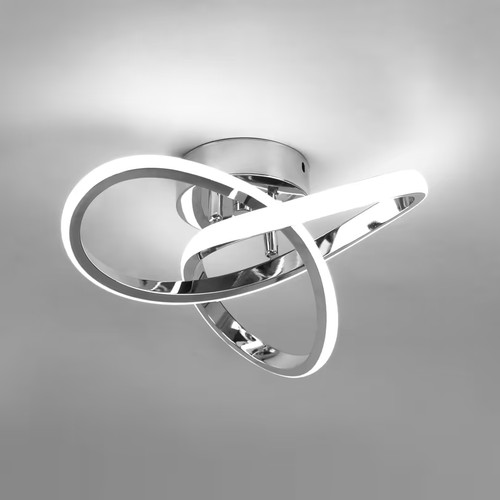 Modern chrome ceiling lights - chrome,