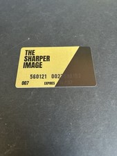 A VIEW TO A KILL PROP SHARPER IMAGE CARD JAMES BOND OO7 NEW.. 