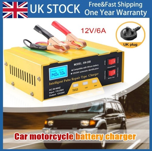 Car battery charger - heavy, duty