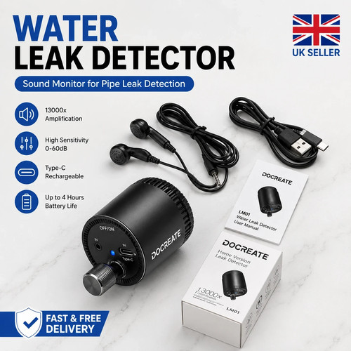 Water leak detector pipe - water,