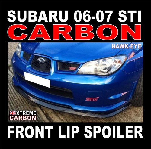 Carbon front lip spoiler - front,