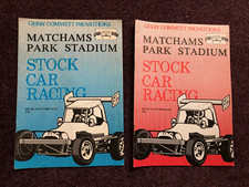 Stock car racing programmes x 2 Ringwood 20/4/1981 and 31/8/1981 BRISCA F1