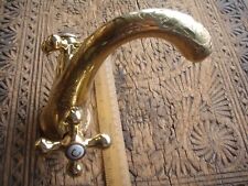 Moroccan BRASS gold colour HAND ENGRAVED wash basin faucet mixer tap