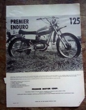 1972 PREMIER 125 ENDURO Print