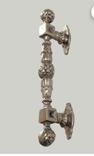 Vintage 14 Ornate Heavy Brass Door Cabinet Cupboard Pull Handles 8.5” Lot