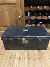 Antique Royal Navy Large Chest