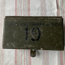 WW2 Ex Military Radio Spares Box No.5CT (ZA29388)  for Wireless Set 19 WS19
