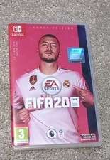 Nintendo Switch FIFA 20 Legacy Edition Game Case & Game cartridge - Hardly Used