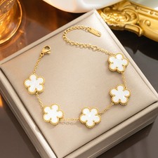 Womens Ladies 18K Gold Plated