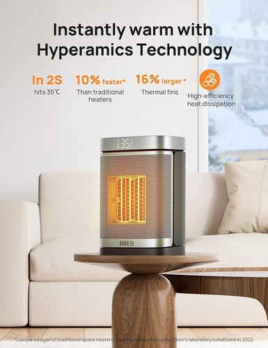 Dreo 1500w smart space heaters - dreo,