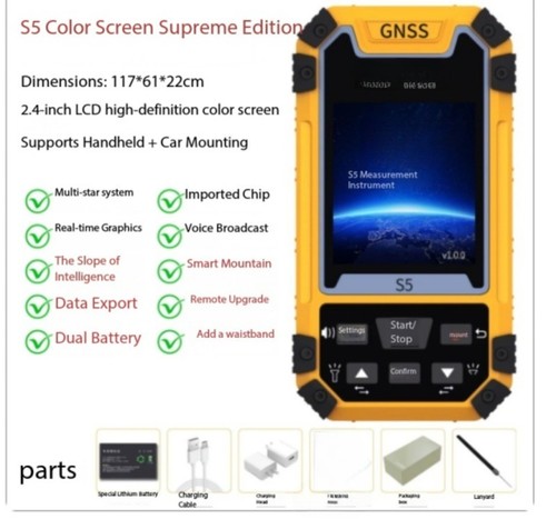 Land surveying machine - land,