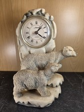 Juliana Collection Polar Bears Clock