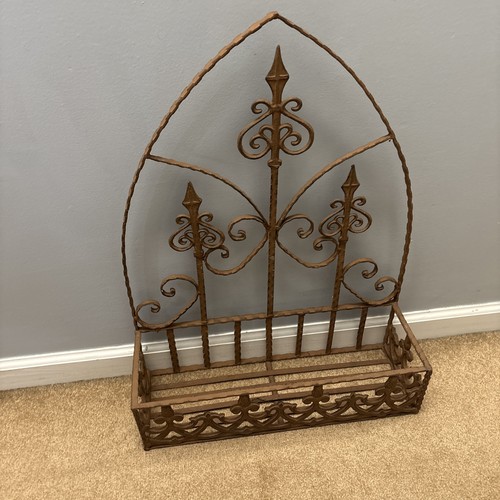 Vtg wrought iron wall - vtg,
