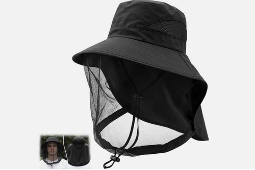 Midge head net hat - net,