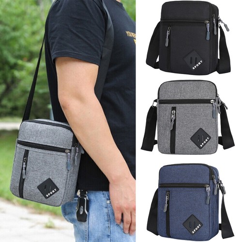 Mens shoulder bag - shoulder, messenger