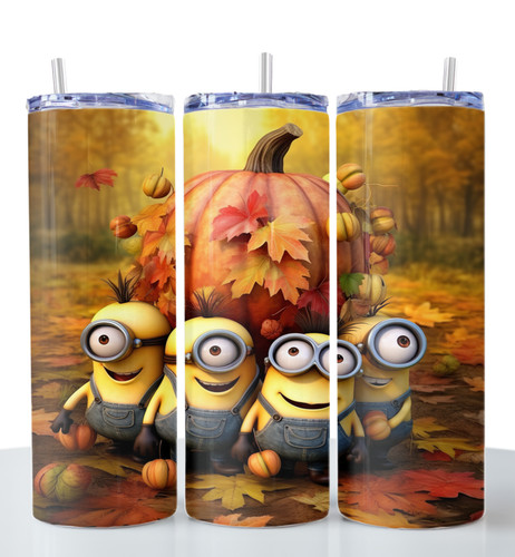 The minions pumpkins - minions, fall