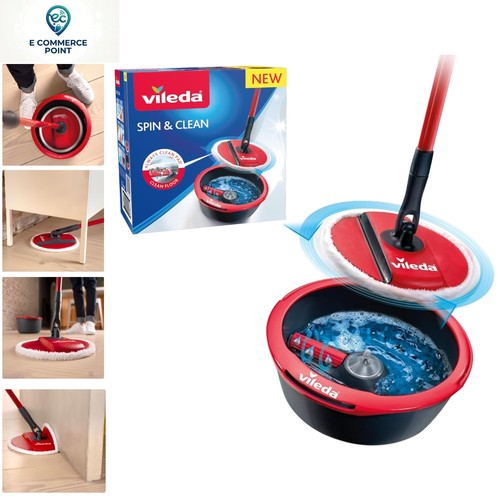 Spin mop and bucket with - mop,