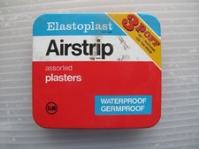 Elastoplast Airstrip - vintage tin