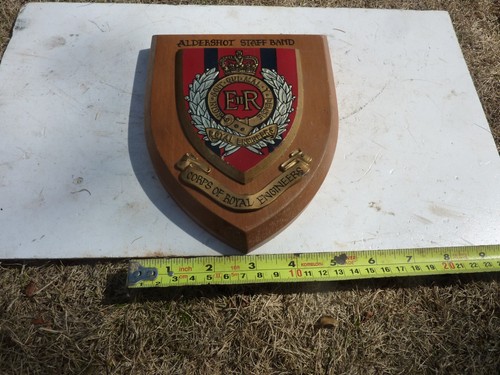 Military shield wall plaque - shield,