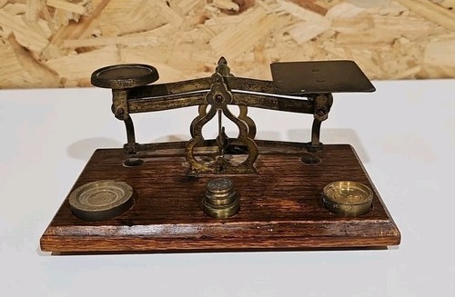 Vintage postal balance scales - postal,