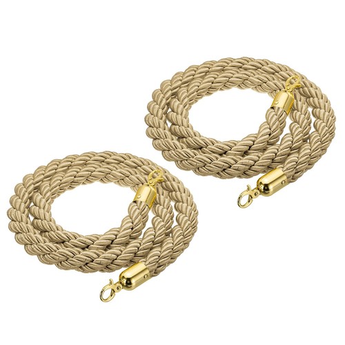 Stanchion rope 2pcs 5ft - rope, 1.5m/5ft