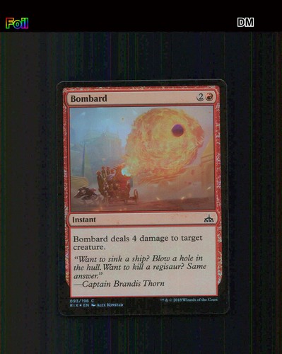 Bombard foil 93 rix - -,