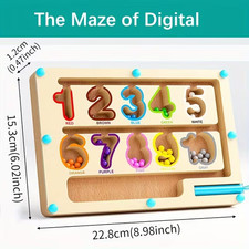 Wooden Montessori Magnetic