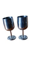 Stainless Steel Wine Goblets