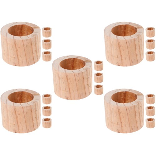 Rustic wooden flower pot - rustic,