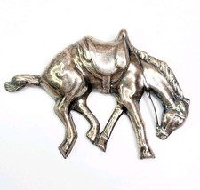 Sterling Silver Horse Brooch