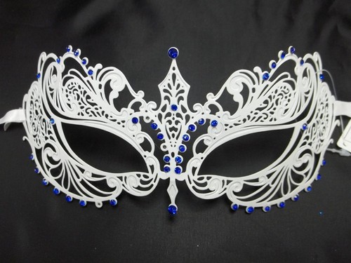 White blue crystal beautiful - white,