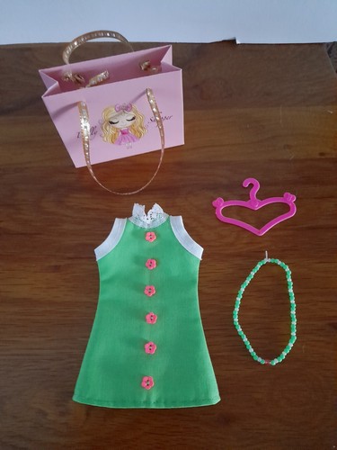 Sindy hand sewn dress - hand,