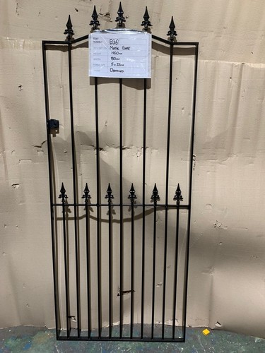 Arched spear top wrought iron - top,