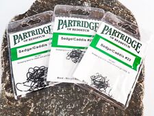 PARTRIDGE SEDGE/CADDIS (YK12ST) FLY TYING HOOKS - (25 HOOKS PER PACK)