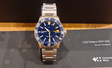 Chrisopher Ward C60 Trident GMT 600 Blue 42mm